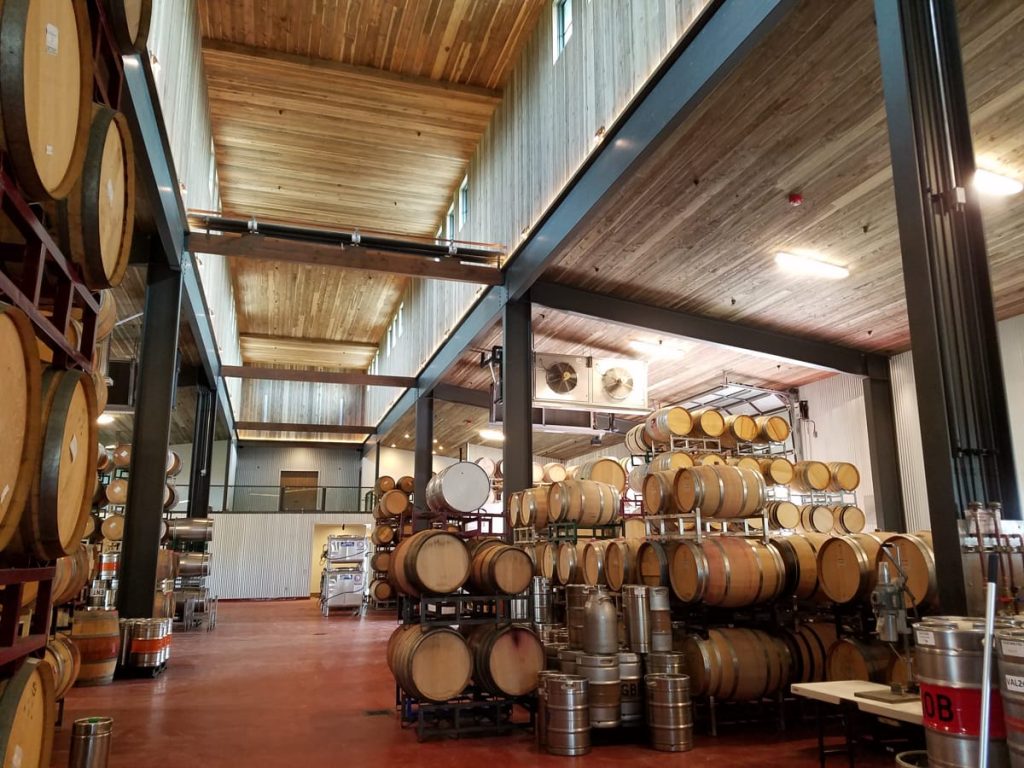 WINERY BARREL STORAGE